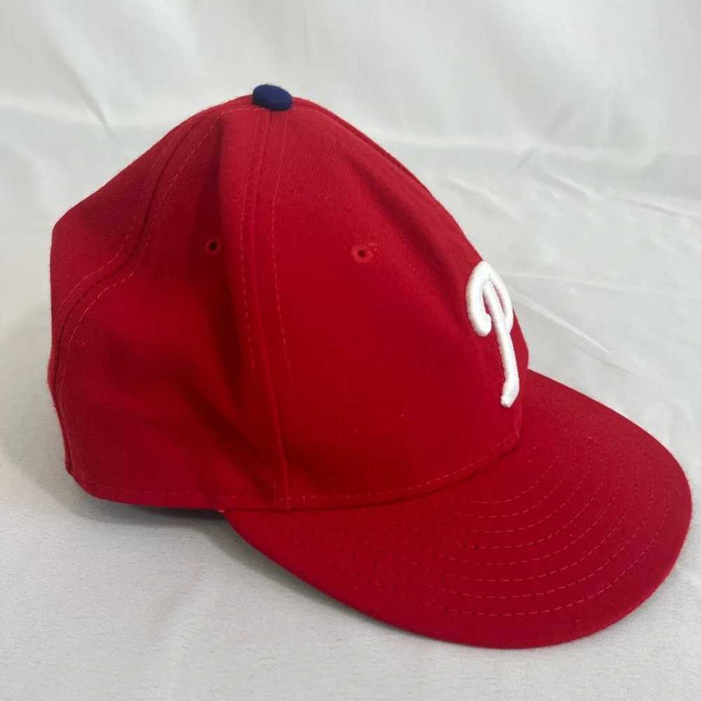 Phillies World Series Fitted Cap Hat 2008 - 7 7/8 - New Era 59Fifty